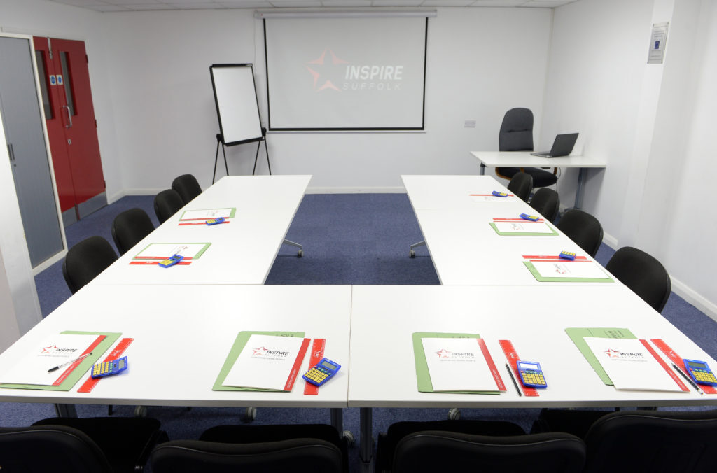Meeting room classroom Ipswich Inspire