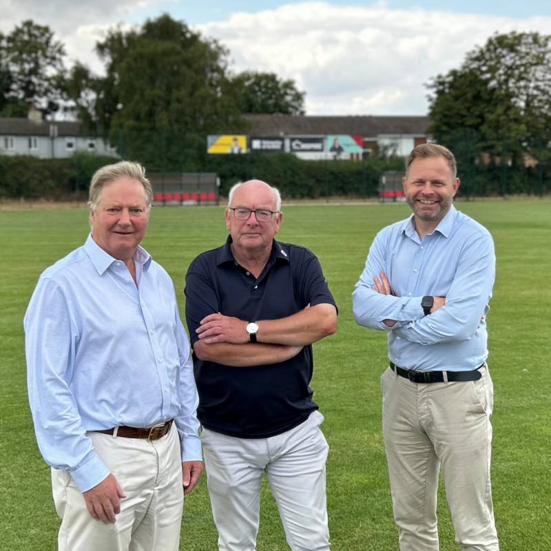 James Buckle, Terry Hunt and Andy Crump